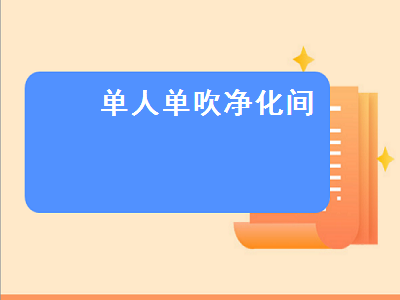 單人單吹凈化間（單人單面垂直凈化臺(tái)）